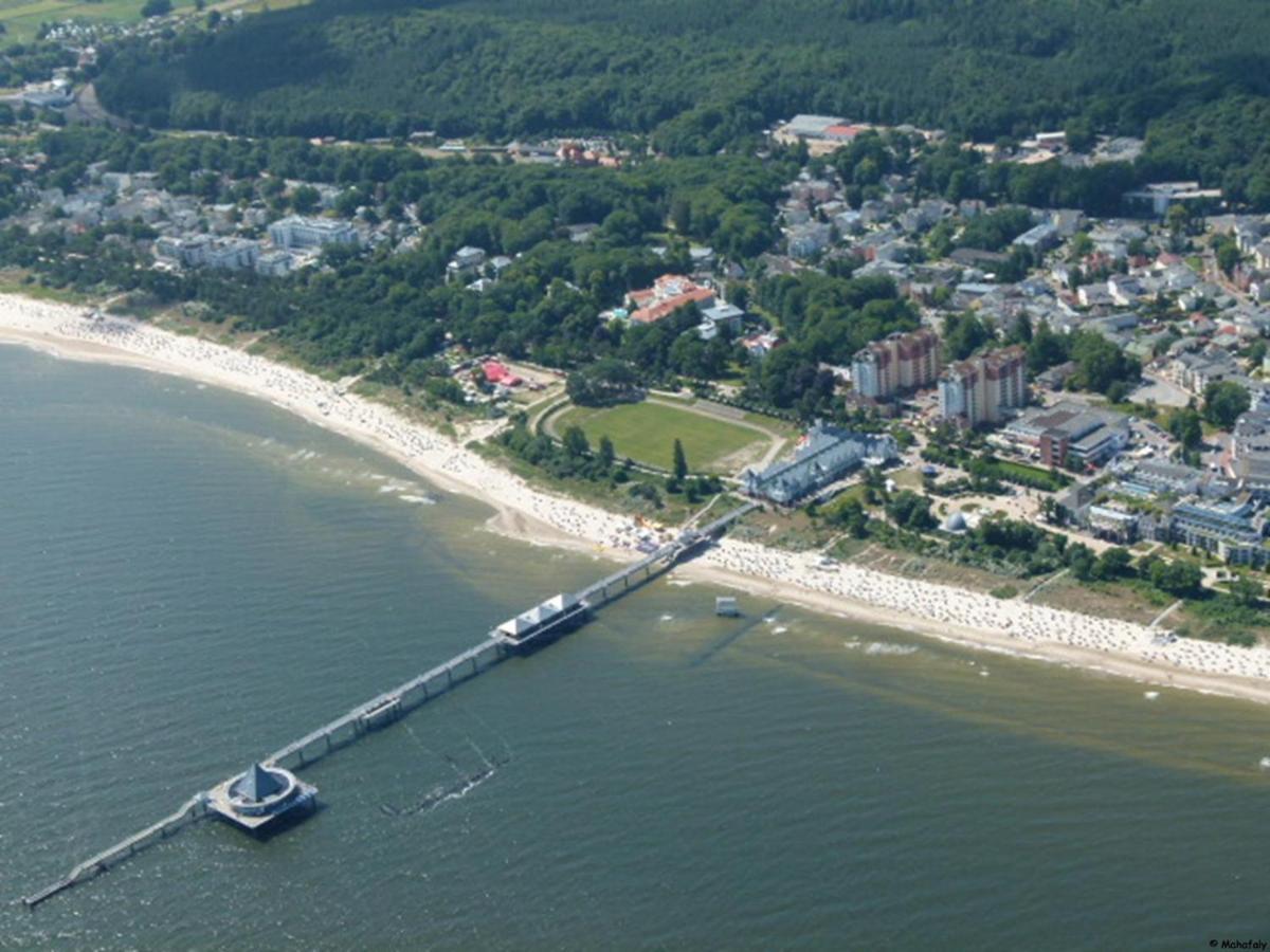 "Balmgarten" Im Naturpark Usedom, Bio Solarhaus Mit Grossem Garten Apartamento Exterior foto