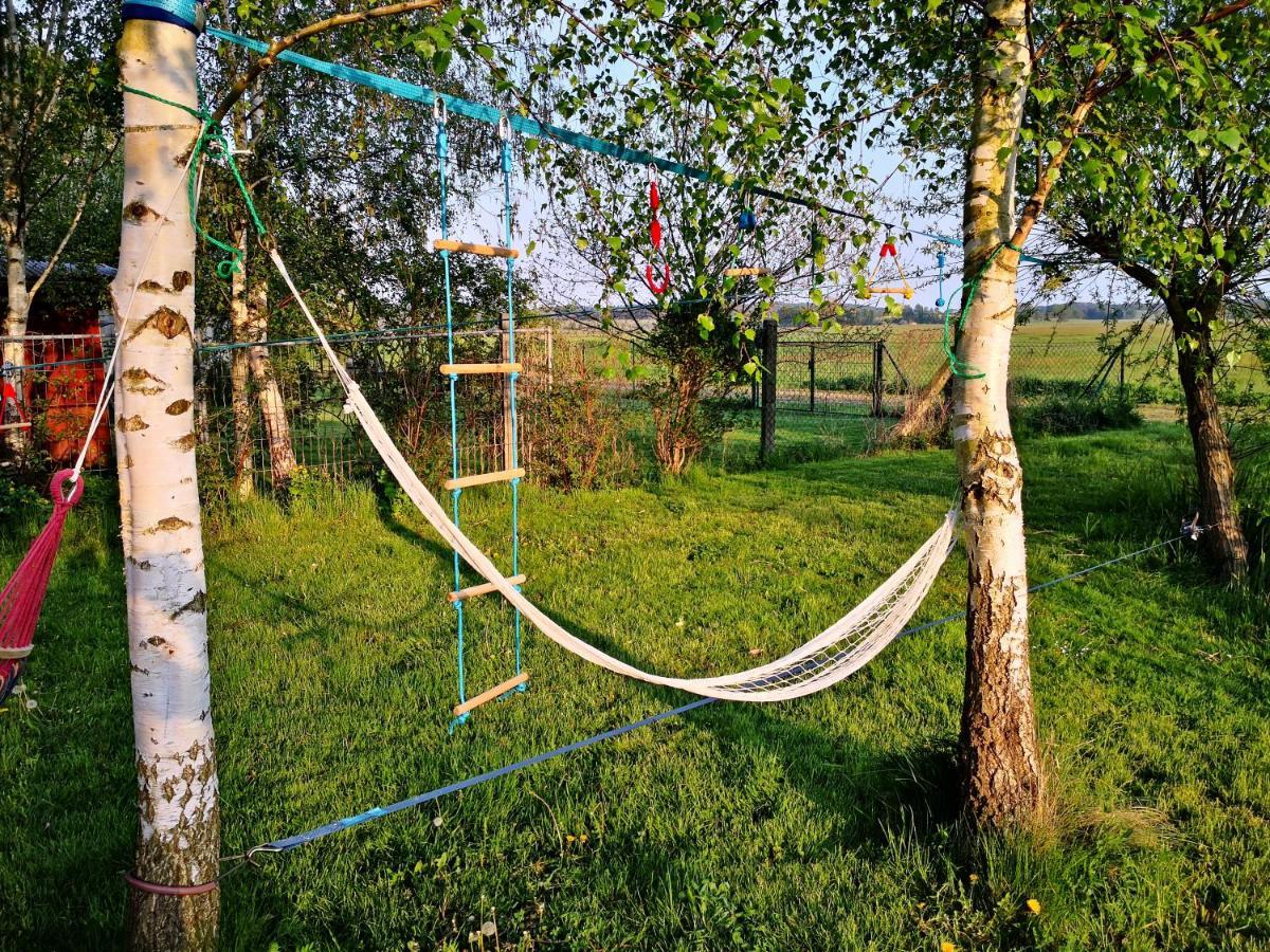 "Balmgarten" Im Naturpark Usedom, Bio Solarhaus Mit Grossem Garten Exterior foto